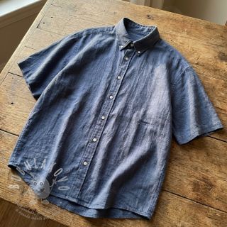 Bavlněná látka SLUB WASHED jeans