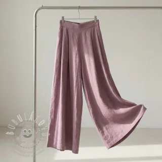 Bavlněná látka SLUB WASHED lavender