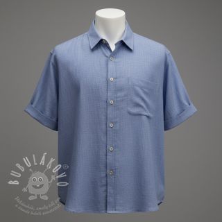 Bavlněná látka SLUB WASHED orchid