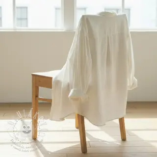 Bavlněná látka SLUB WASHED ecru