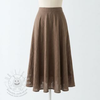 Bavlněná látka SLUB WASHED taupe