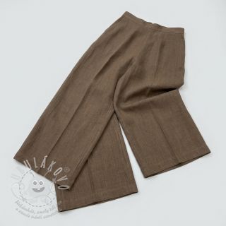 Bavlněná látka SLUB WASHED taupe