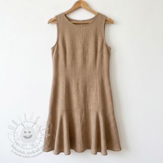 Bavlněná látka SLUB WASHED sand