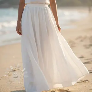 Bavlněná látka SLUB WASHED off white