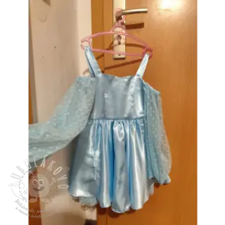 Satén light blue