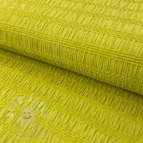 Viskóza CHENILLE JACQUARD lime