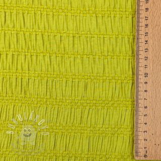 Viskóza CHENILLE JACQUARD lime