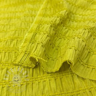 Viskóza CHENILLE JACQUARD lime