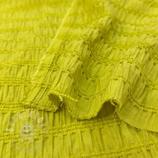 Viskóza CHENILLE JACQUARD lime