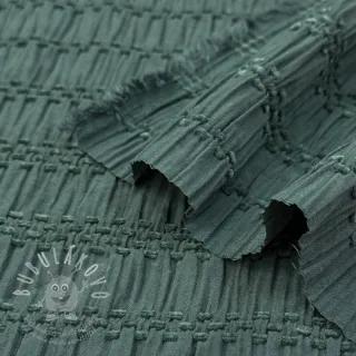 Viskóza CHENILLE JACQUARD sage