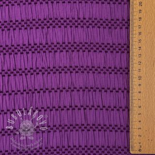 Viskóza CHENILLE JACQUARD cerise