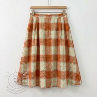 Viskóza CRINKLE Check mint