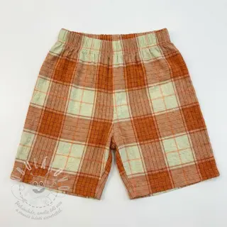 Viskóza CRINKLE Check mint