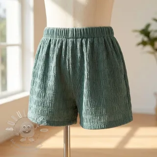 Viskóza CHENILLE JACQUARD sage
