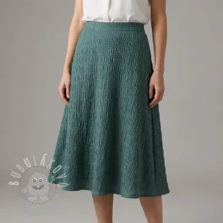 Viskóza CHENILLE JACQUARD sage