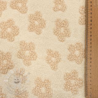 Froté Knitted flowers ecru