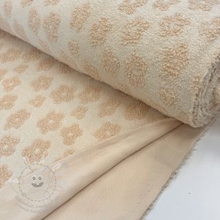 Froté Knitted flowers ecru