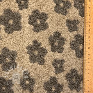 Froté Knitted flowers sand