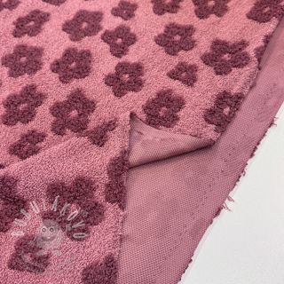 Froté Knitted flowers old pink