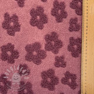 Froté Knitted flowers old pink