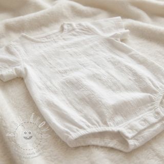 Bavlněná látka DOBBY Stripe off white