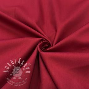 Bavlněná látka s viskózou wine red