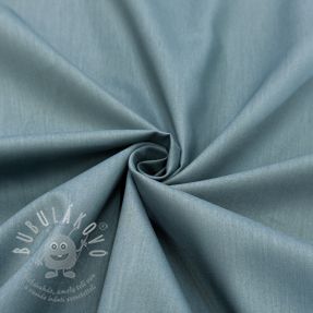 Bavlněná látka s viskózou petrol