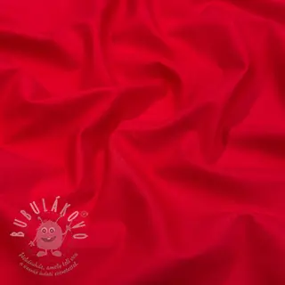 Bavlněná látka s viskózou red