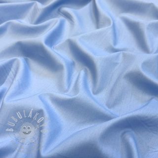 Bavlněná látka s viskózou baby blue