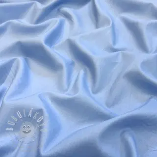 Bavlněná látka s viskózou baby blue