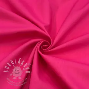 Bavlněná látka s viskózou fuchsia