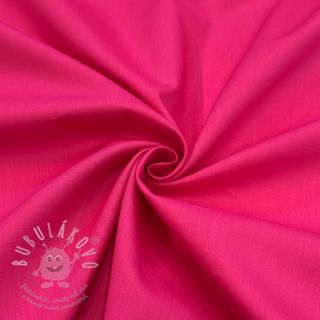 Bavlněná látka s viskózou fuchsia