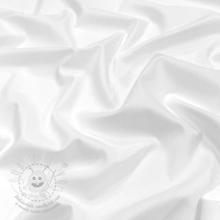 Bavlněná látka s viskózou white