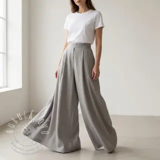 Bavlněná látka s viskózou light grey