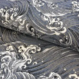 Dekorační látka jacquard Swell allover argent