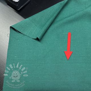 Viskóza se lnem PREMIUM bottle green II.třída