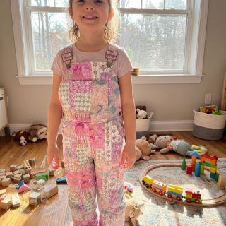 Dvojitá gázovina/mušelín STEPPED Flowers light pink digital print