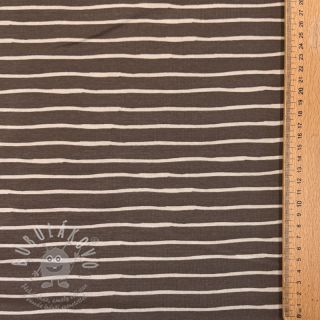 Úplet Stripes taupe