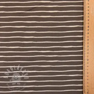 Úplet Stripes taupe