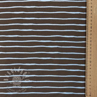 Úplet Stripes dark khaki