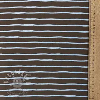 Úplet Stripes dark khaki