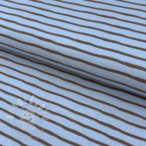 Úplet Stripes dusty blue
