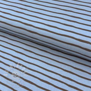 Úplet Stripes dusty blue