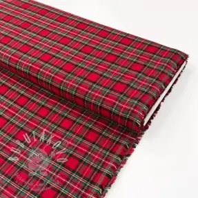Bavlněná látka LIGHT FLANNEL Check design G