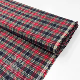 Bavlněná látka LIGHT FLANNEL Check design C