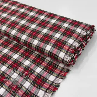 Bavlněná látka LIGHT FLANNEL Check design D
