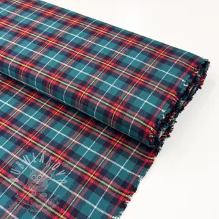 Bavlněná látka LIGHT FLANNEL Check design E