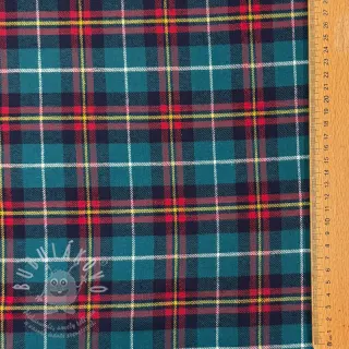 Bavlněná látka LIGHT FLANNEL Check design E