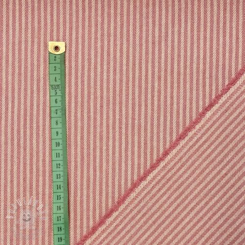 Dekorační látka DOBBY Colored stripe blush