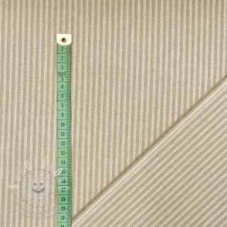 Dekorační látka DOBBY Colored stripe linen